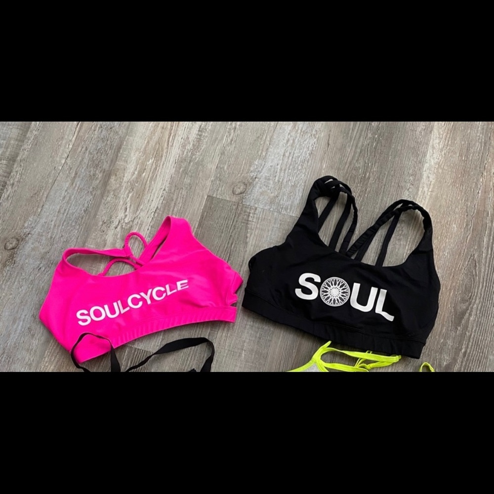 Lululemon soul cycle sports bras